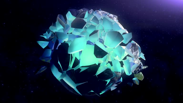 Exploding Animated Earth Animated Exploding Planets