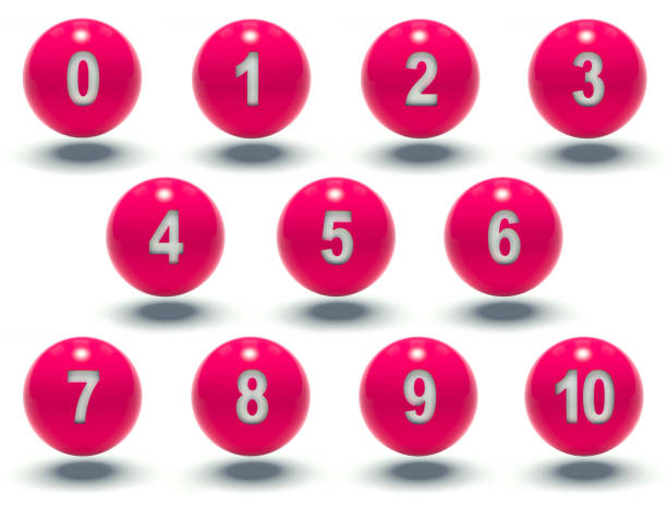 istock Set of numbers. 0 to 10. 3d render illustration. 529949517