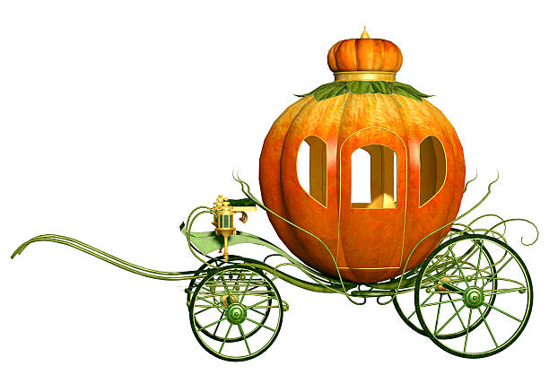 istock Cinderella fairy tale pumpkin carriage 529952471