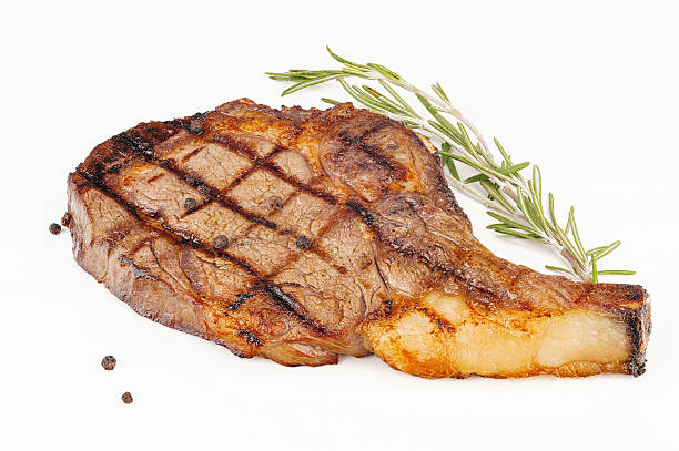 istock Juicy grilled beefsteak with herb 529961809