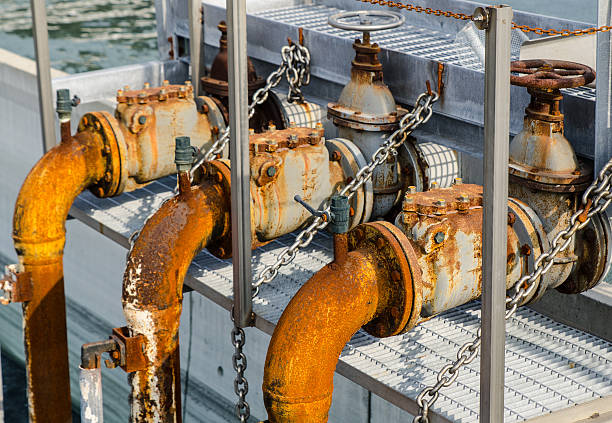 istock waste water treatment with biological mud 529962701