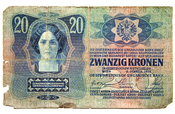 istock Historical paper money from Austria-Hungary 529964483