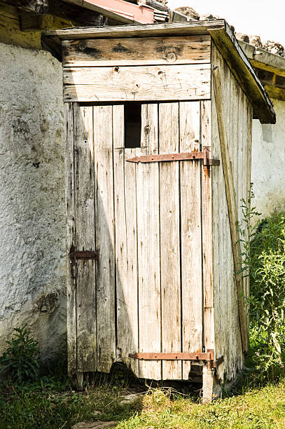 istock old wooden outhouse 529968101