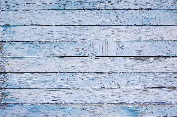 istock wooden planks, wooden background, blue 529978086