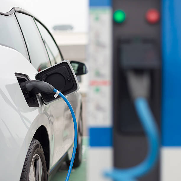 istock Electric Car in Charging Station. 529978434