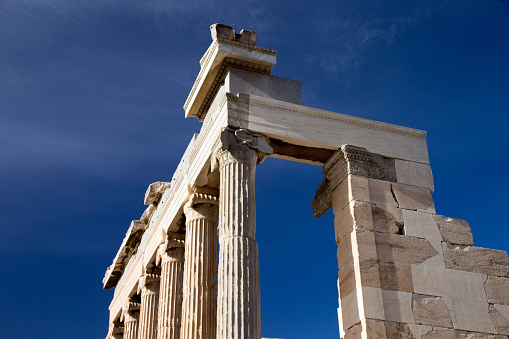 Parthenon on the Acropolis in Athens, Greece