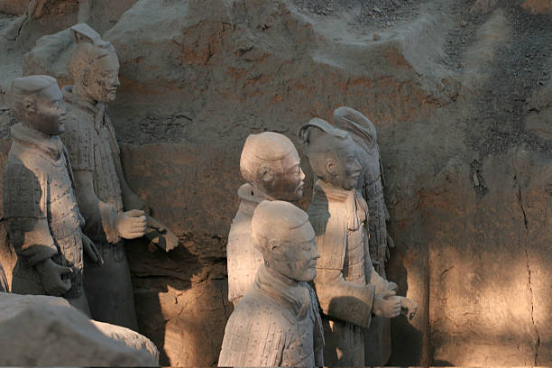 istock Terracotta soldier in Xian, China 529980963