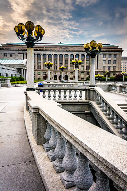 istock Courtyard and buildings in the Capitol Complex, Harrisburg, Penn 529983577
