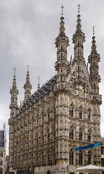 istock Leuven Town Hall, Belgium 529988452
