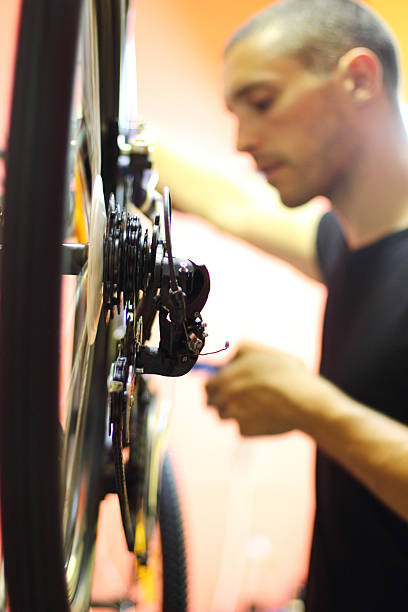 istock Repair Shop and Man Working 529992244