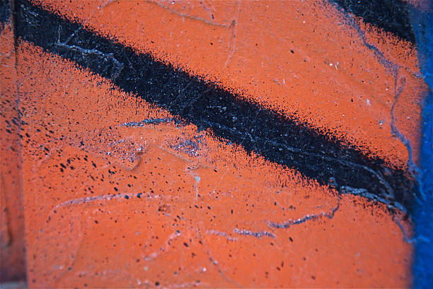 istock orange abstract background patterns urban city concrete wall 529992488