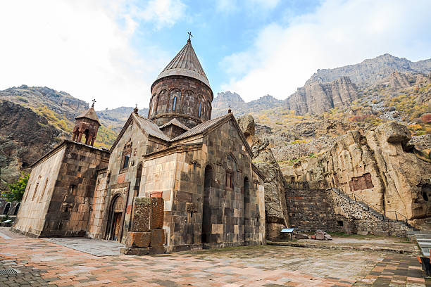 istock Monastery of Geghard in Armenia 529993591