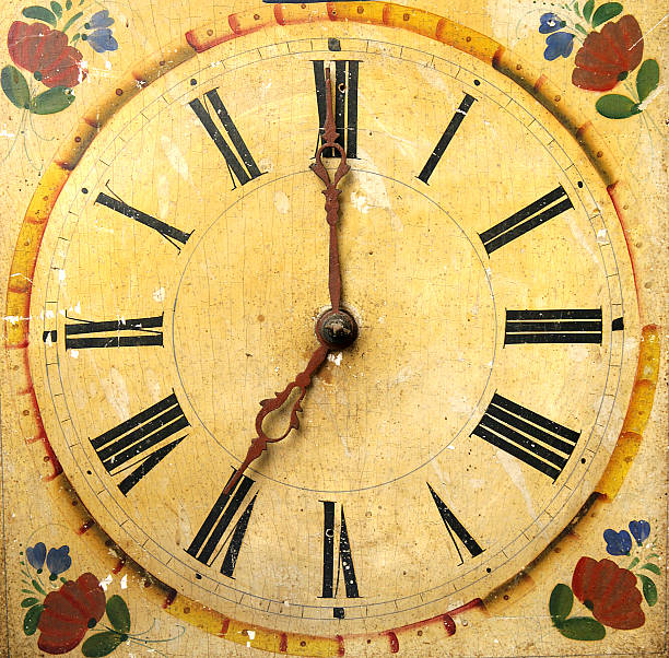 istock clock face dial vintage wooden 529993987