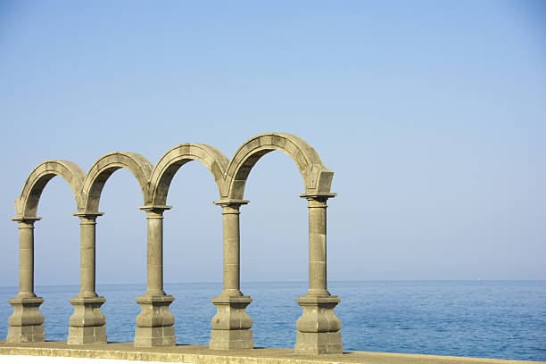 istock Puerto Vallarta Beach and Malecom Boardwalk Arches 529995017