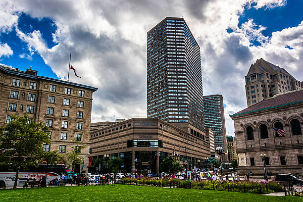 istock Buildings at Copley Square, in Boston, Massachusetts. 529995041