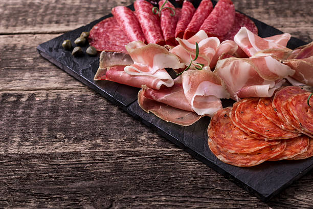 istock Traditional spanish tapas or italian antipasti 529997828