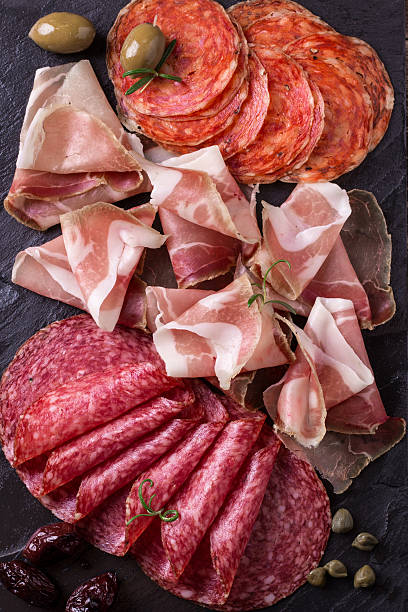istock Traditional spanish tapas or italian antipasti 529997888