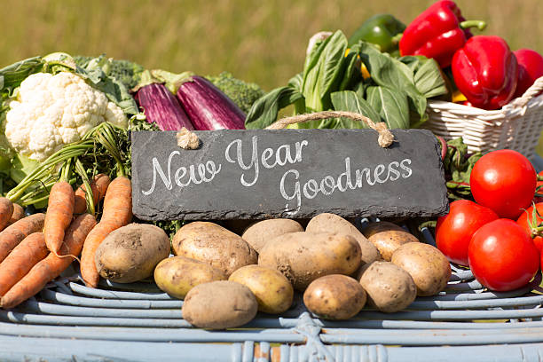 istock Composite image of new year goodness 529998525