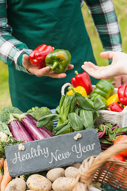 istock Composite image of healthy new year 529998605