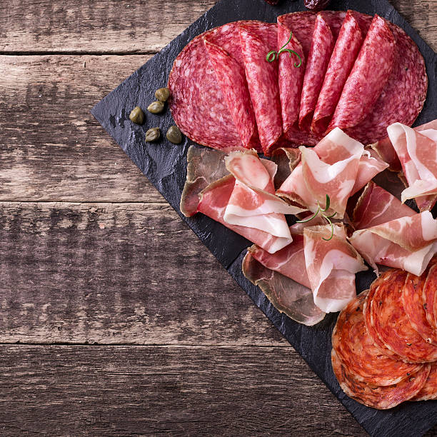 istock Traditional spanish tapas or italian antipasti 529998692
