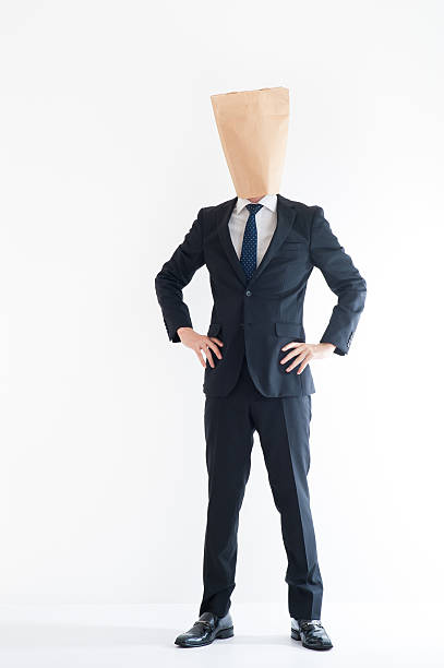 istock Suit male masked 530004634
