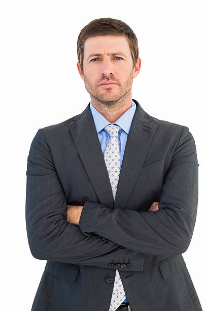 istock Businessman looking at the camera 530005393