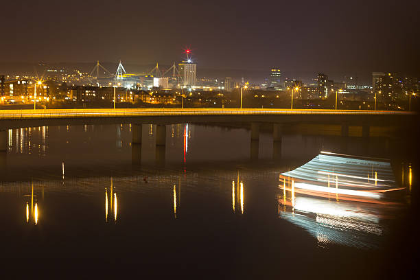 Cardiff Bay in Wales, UK