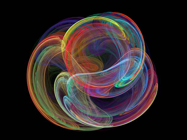 istock Digital Fractal on Black 530009631
