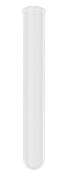 istock 3d Empty Test Tube Isolated on White Background 530009915