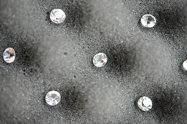 istock Close up of diamond in sponge holder 530011081