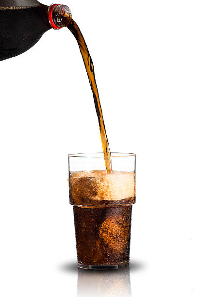 Cola Splash stock photo