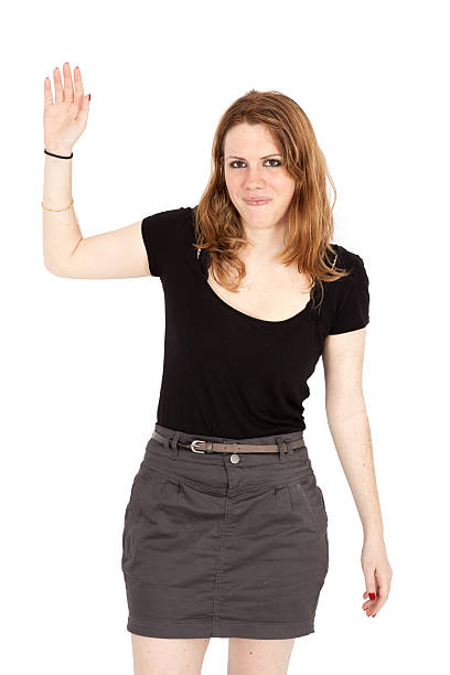 istock Beautiful woman doing different expressions in different sets of clothes 530049295