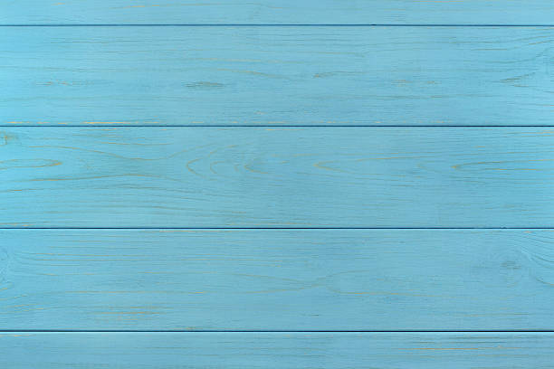 istock Azure painted wooden background 530084047