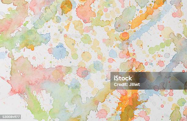 Watercolor Stock Photo - Download Image Now - Abstract, Artist's Palette, Backgrounds