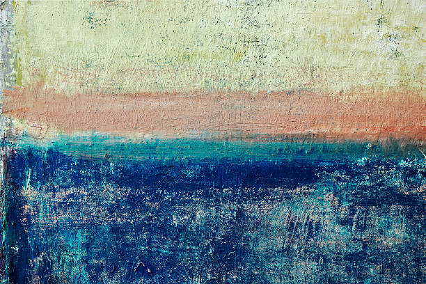 istock Abstract painted yellow and blue art backgrounds. 530085499