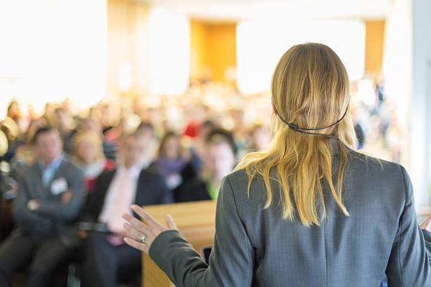 Speaker at Business Conference and Presentation.