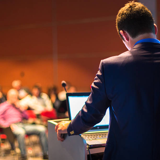 istock Speaker at Business Conference and Presentation. 530090219