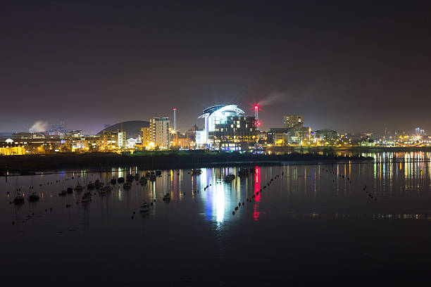 Cardiff Bay in Wales, UK