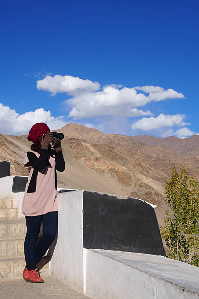 istock Asian lady traveler 530099319