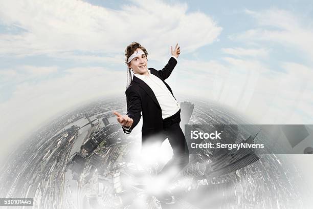 Cheerful Businessman Stock Photo - Download Image Now - Adult, Air Pollution, Business