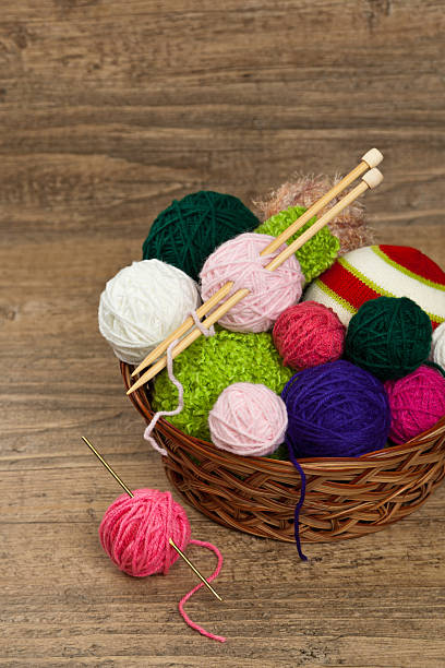 istock Balls of yarn 530101545