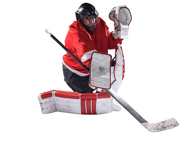 istock Hockey goalie isolated 530117209