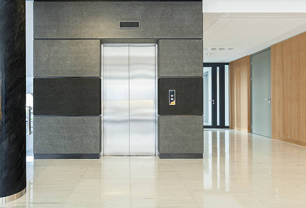 istock Hall of business building 530120301