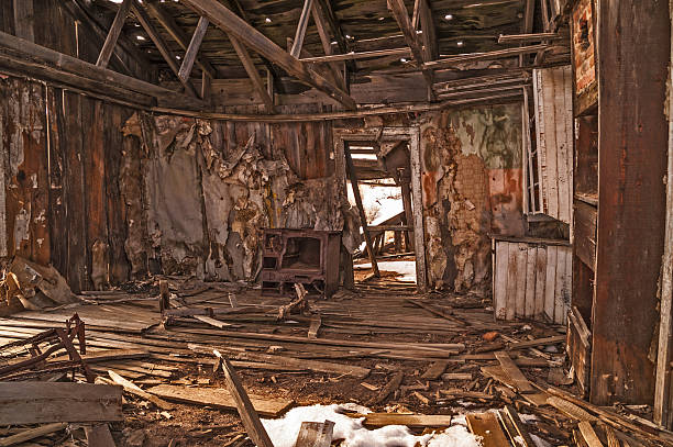 istock Interior of Abandoned Home 530121179