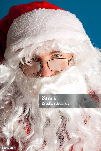Santa Claus With Red Costume Stock Photo - Download Image Now - Adult, Adults Only, Artist's Model