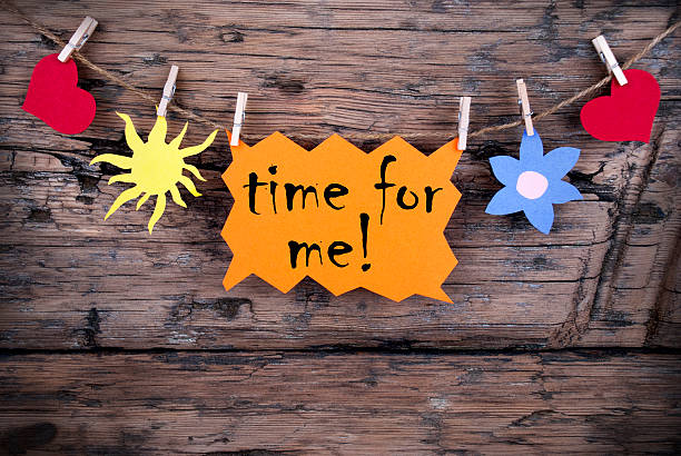 istock Orange Label With Life Quote Time For Me 530122983