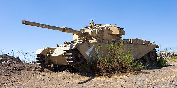 istock Centurion tank left of the yom kippur war 530123115