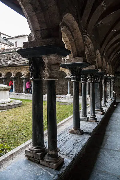 The collegiate church of Sant'Orso is one of the most famous places of worship in the city of Aosta