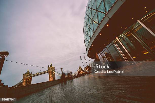 London Bridge And Town Hall Stock Photo - Download Image Now - Architecture, Beauty, Bridge - Built Structure