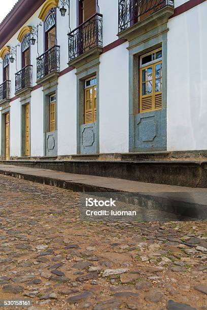 Minas Gerais State Typical Building In A Historical City Stock Photo - Download Image Now